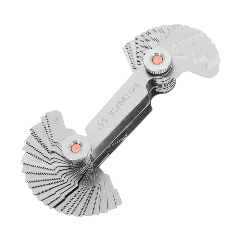 STOBAZA Metric Imperial Screw Pitch Gauge Set 60 And 55 Degree Portable Measuring Tool - Image 1